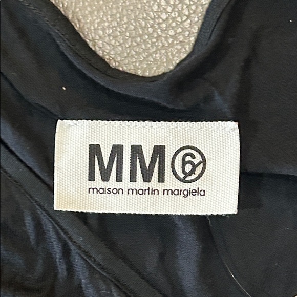 MM6 Elegant Black Long Sleeve Dress. Size S. NWT. Made in Italy - Picture 2 of 5